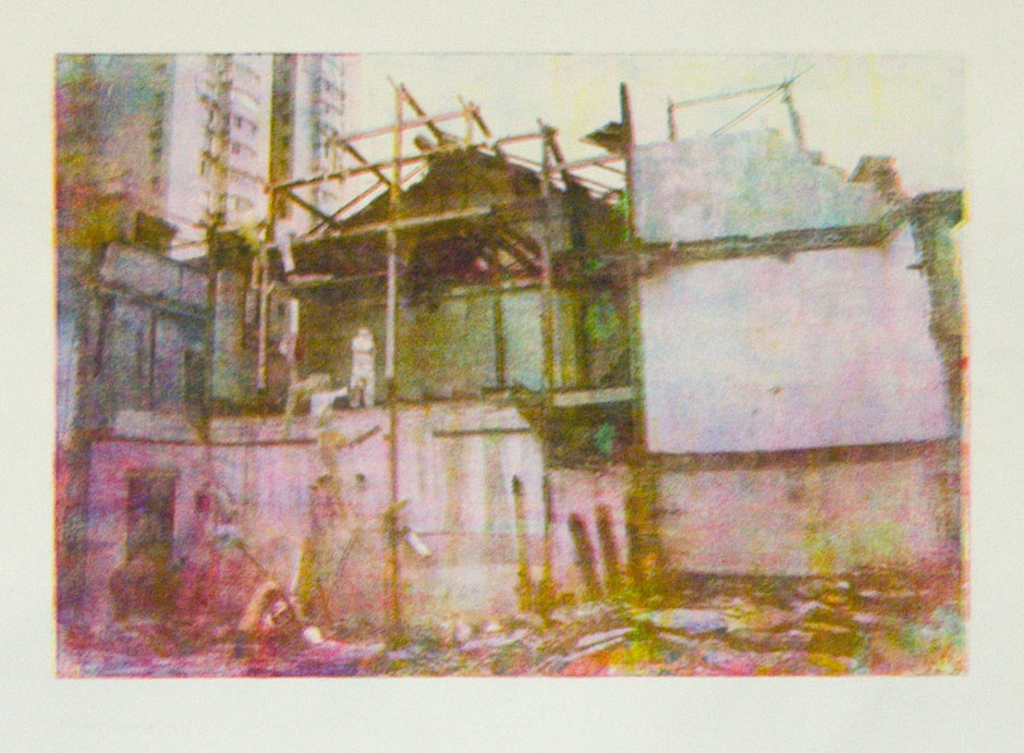 installation in vacated neighborhood